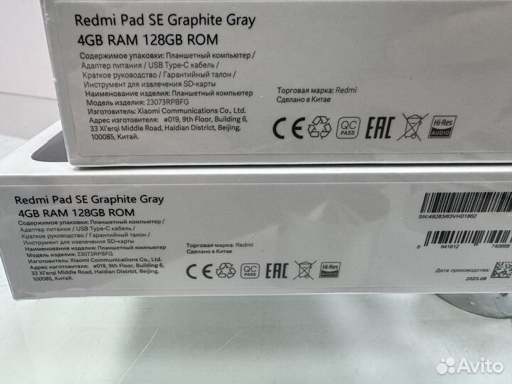 Xiaomi redmi pad se 4/128