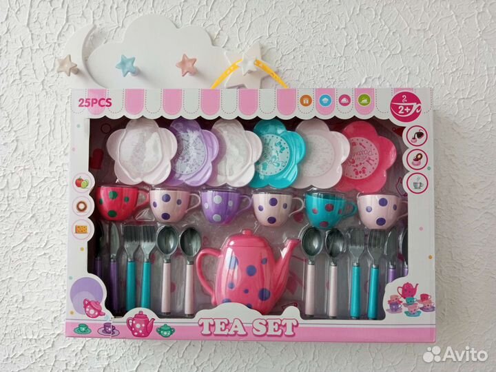 Детская игрушечная посудка, новая