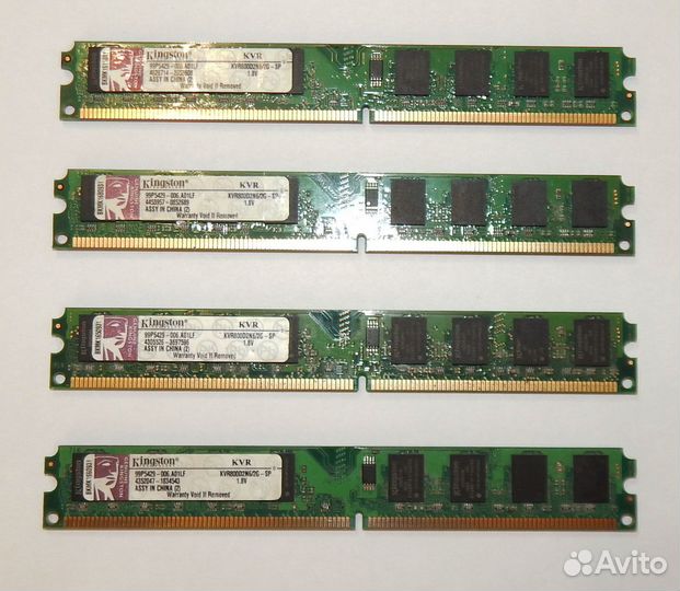 Оперативная память DDR2 и DDR3