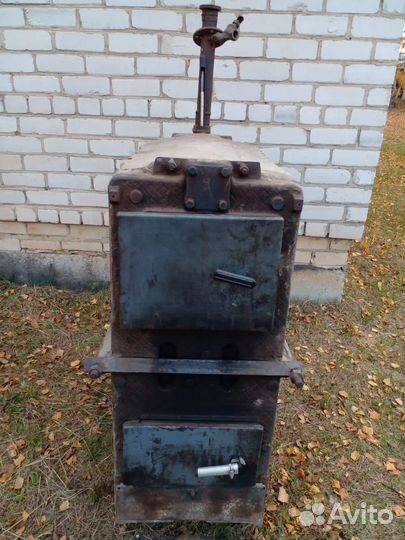 Твердотопливный котел Жарок сдвоенный