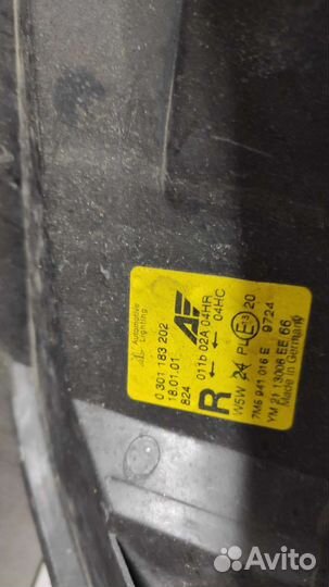 Фара правая форд Гэлакси