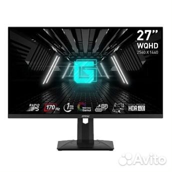 Игровой монитор, 27 дюймов, 2к, 170гц, ips