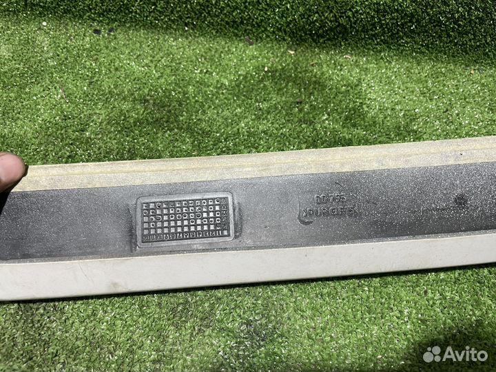 Задняя накладка на бампер opel astra g irmscher