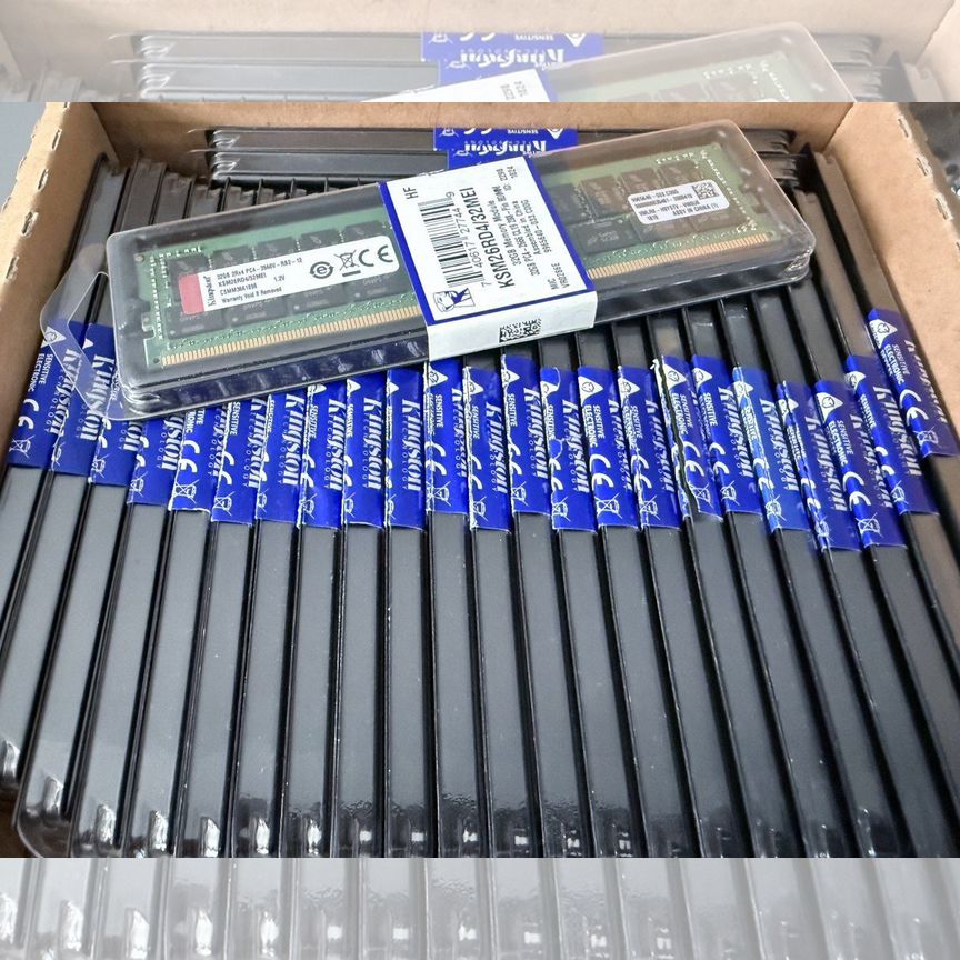 Серверная Память Ddr4 Kingston Ecc Reg 16gb / 32gb