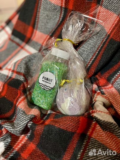 Подарочный набор мыло+бомбочки