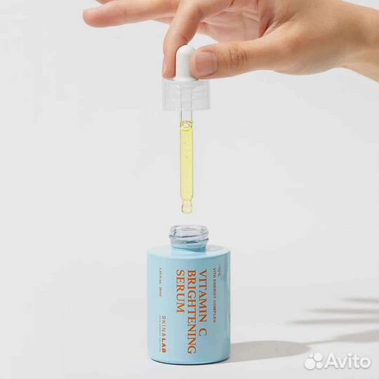 Сыворотка с витамином C и пептидами Skin Lab