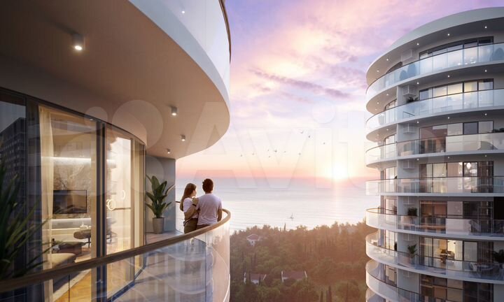3-к. апартаменты, 77 м², 1/20 эт.