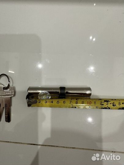 Личинка замка для входной двери,новая 100 мм