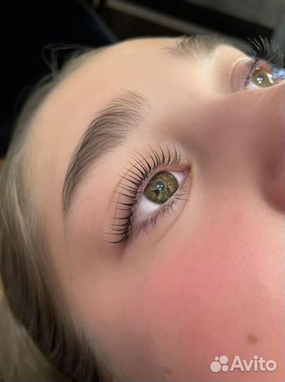 Ламинирование ресниц, брови