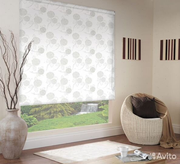 Рулонные шторы с установкой