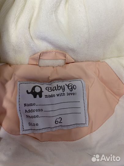 Зимний комбинезон для девочки