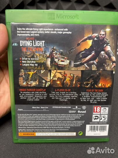 Dying light the following Xbox One