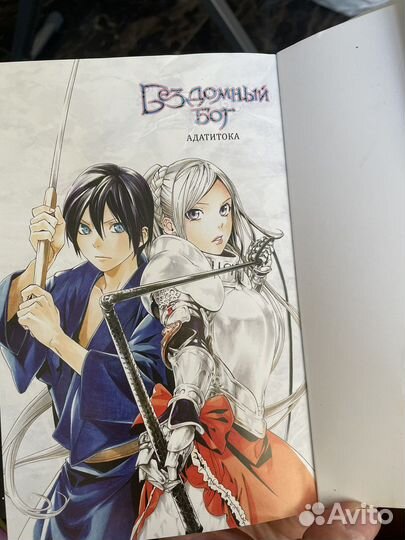 Манга Бездомный бог 10 том