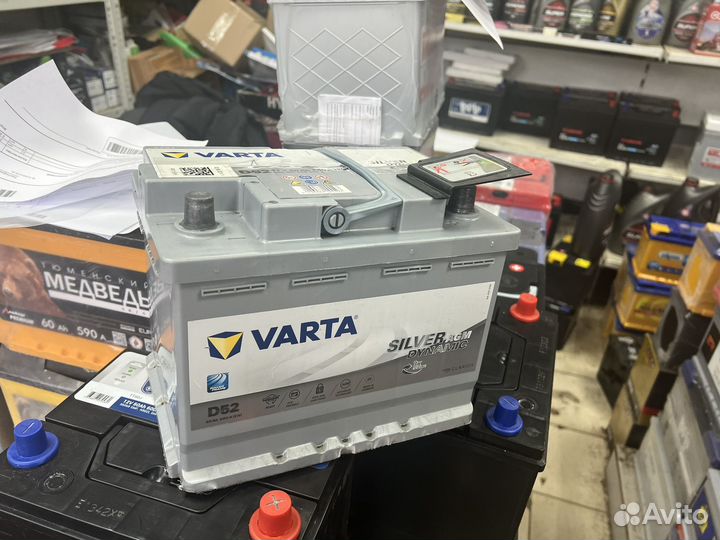 Аккумулятор varta AGM 60 a/h