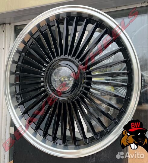 Диски R18 5x112 Mansory Black DD