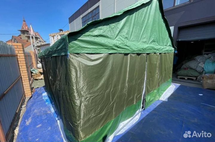 Палатка армейская. Одобрена Министерством