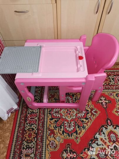 Детский стульчик для кормления трансформер