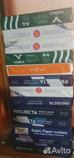 Офисная бумага a4