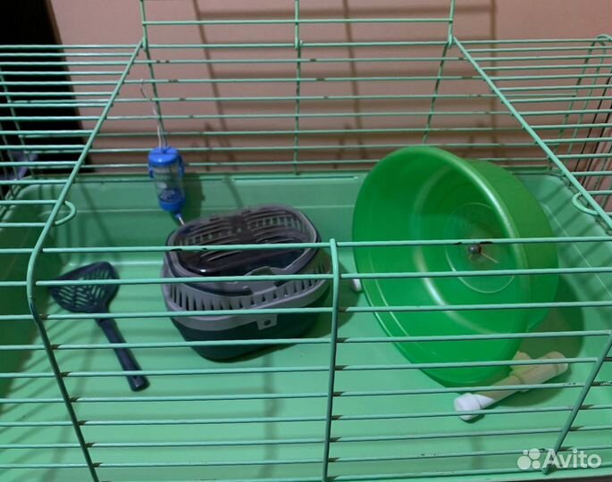 Клетка для грызунов большая б/у