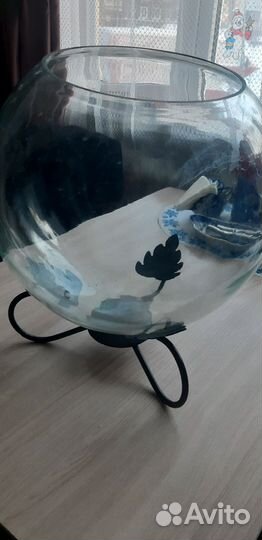 Аквариум круглый