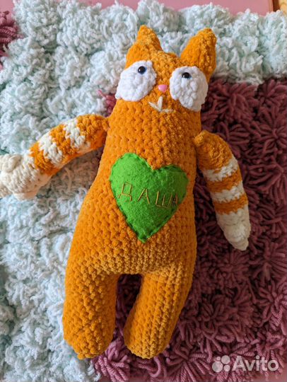 Вязаные игрушки ручной работы