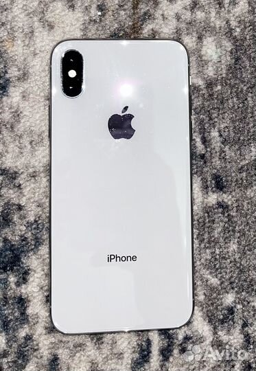 iPhone X 256 гб silver