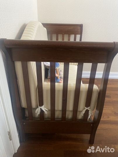 Детская кроватка Pali Renee (трансформер в диван)