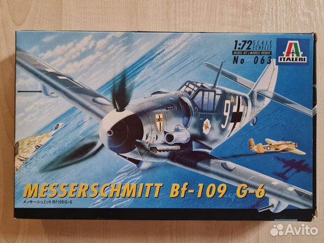 1/72 Messerschmitt Bf 109 G-6 Italeri 063