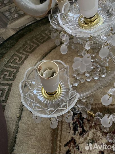 Люстра хрустальная