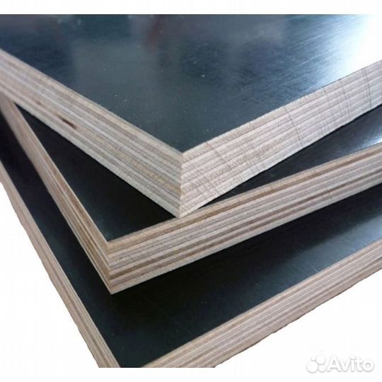 Фанера ламинированная 1500х3000 9 мм, сорт 2/2