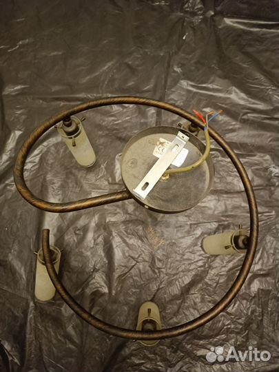 Люстра потолочная подвесная бу