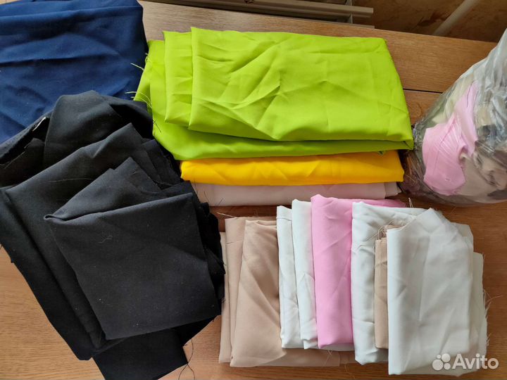 Ткань габардин отрезы