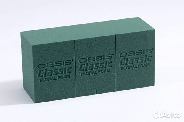 Пена флористическая oasis, губка для цветов
