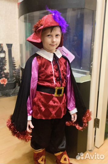 Костюм карнавальный Кот в сапогах