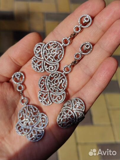 Серебряный комплект