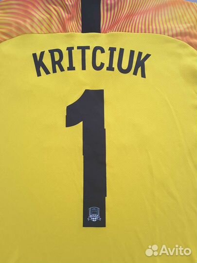 Игровая майка фк Краснодар Крицюк ле 19/20