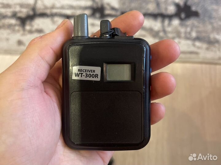 40-канальная радиосистема гида TourAudio WT-300R