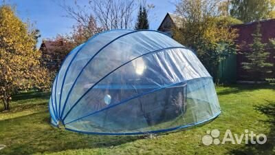 PT550-G Pool Tent 5,5м до 457х122см и спа, серый