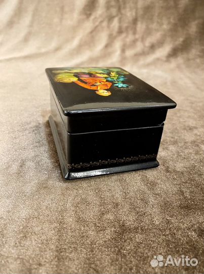 Шкатулка.Федоскино.Данила-мастер.1978 год