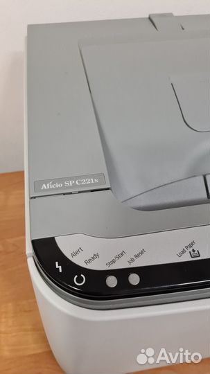 Цветной лазерный принтер ricoh aficio sp c221n