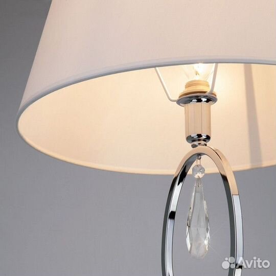 Торшер Eurosvet Madera 01056/1 хром/прозрачный хру