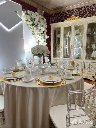 Прокат столы стулья