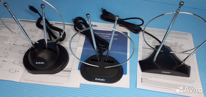 Антенны BBK для цифрового вещания DVB-T2 комнатные