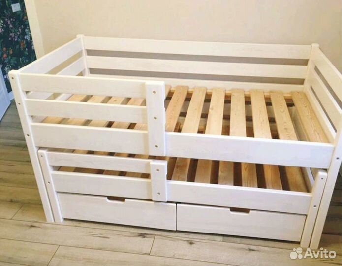 Детская выкатная кровать