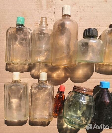 Флаконы от одеколона, медицина, духи, другое. СССР