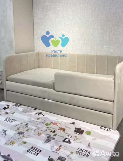 Детская подростковая мягкая кровать