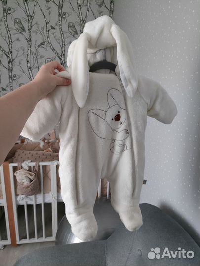 Комбинезон зайка осень весна