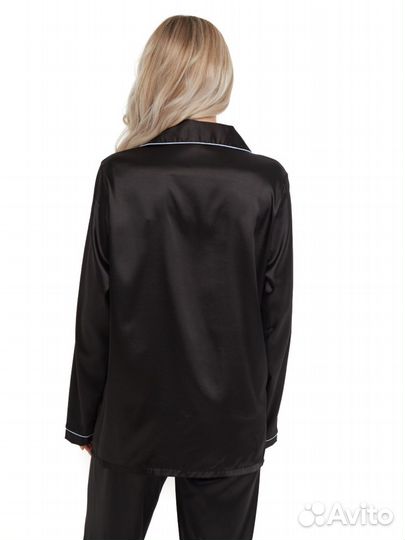 Пижама женская комплект брюки и рубашка S 42