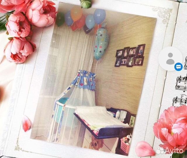 Детская кроватка круглая овальная 6 в 1 трансформе