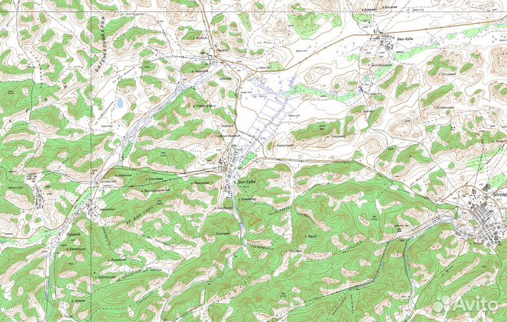 Топографическая карта Респ Хакасия для Garmin